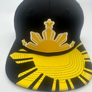 Philippines Filipino Sun Brim 3 stars and sun Rare Hat