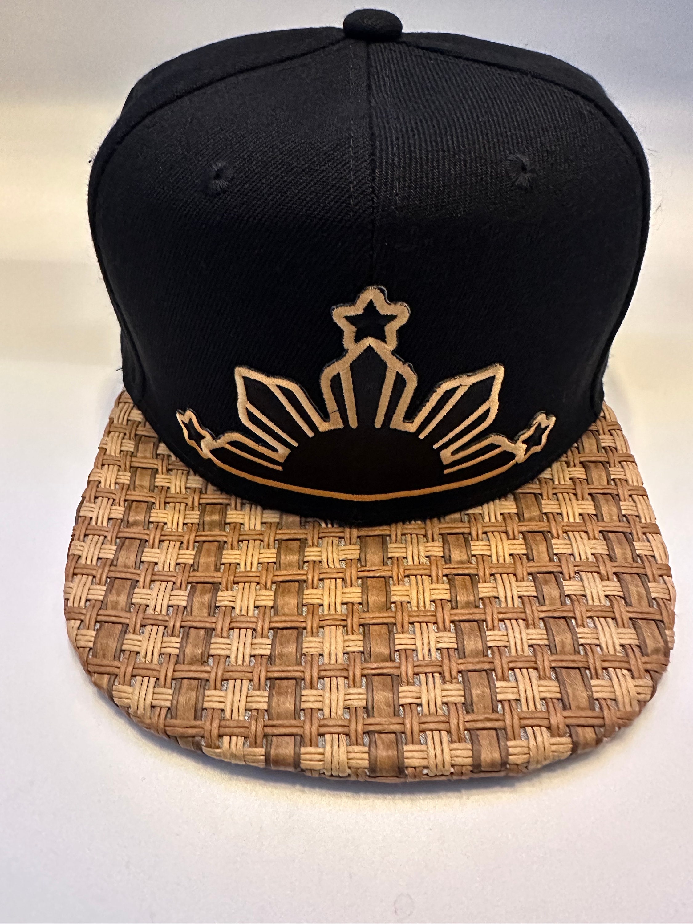 Philippines Filipino Tribal Banig Brim weave 3 Stars and sun custom Pinoy Pinay Very Limited