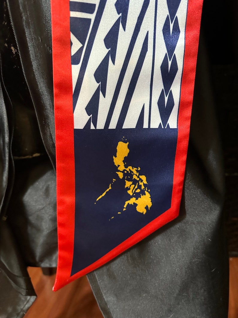 Tibal Graduation Philippines Filipino Islands 3 Stars and Sun Tribal Graduation Stole ...