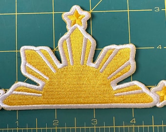 Philippines Filipino Flag Big Patch 3 Stars and Suns Made in USA
