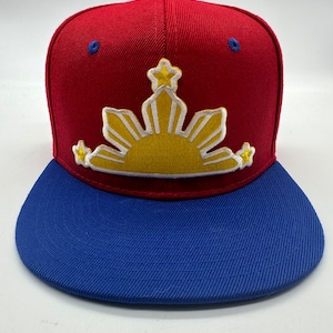 Filipino Philippines Pinoy Pinay 3 stars and sun Snapback Hat