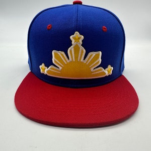 Filipino Filipinas Pinoy Pinay 3 estrellas y sol Snapback Hat Nuevo
