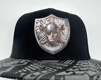 Los Angeles Raiders Black Corduroy Hat - Etsy
