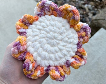 Boo Boo Buddy; Ice Pack for Kids; Pain Reliever for Children; Crochet Flower; Handmade - READY TO SHIP