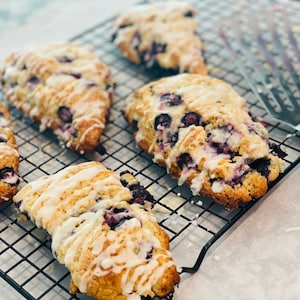 Lemon Blueberry Scones Recipe: Spring Baking (PDF)