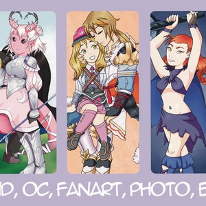 Custom Full Color Character Digitial Art Commissions - D&D, OC, Fanart, RPG, Dungeons and Dragons