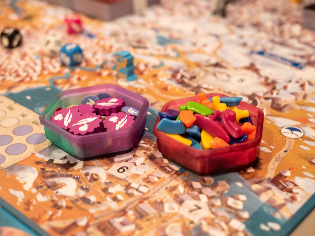 Resin Board Game Token Trays, Stackable Token Bowls, Handmade Token Holders Etsy