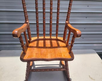 Children's Jenny Lind style rocking chair