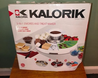 Máquina para hacer s'mores y dulces 3 en 1