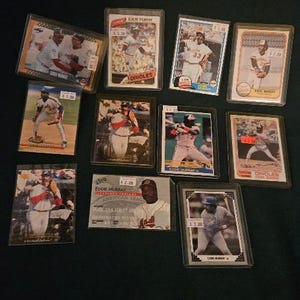 11 cartões de Eddie Murray
