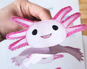 Axolotl Unit Study for Homeschool Home Education Classrooms School Learning Ancient Mexico Learn About Axolotls