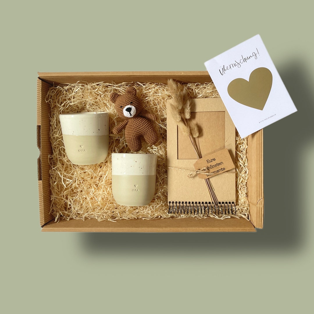 Gift Box for Expectant Grandparents Gift for Grandma & Etsy