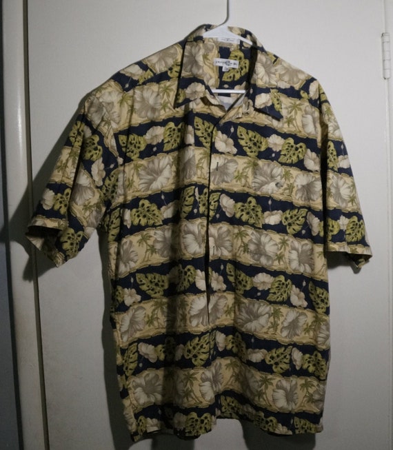 Pierre Cardin Hawaiian Shirt Size XL