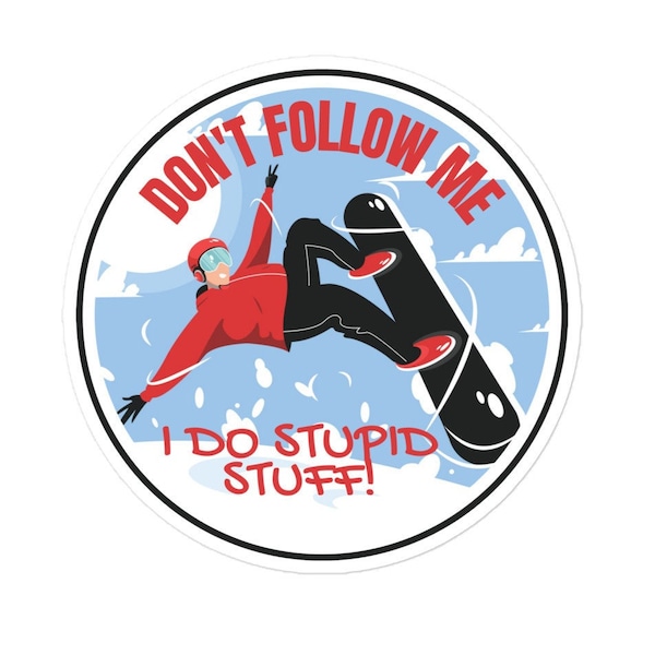 Snowboard Stickers Etsy