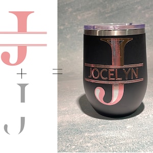 Simple Monogram Design, A-Z - PNG and SVG layers
