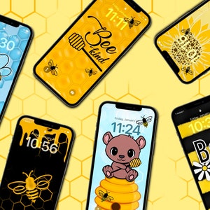 Honeybee Phone Wallpapers (Set of 6)