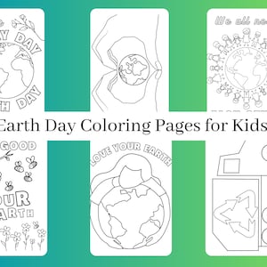 Earth Day Coloring Pages for Kids, Preschool Coloring Pages, Earth Day Activities for Kids, Earth Day Printables, Earth Day activity