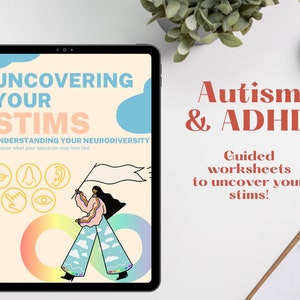 ADHD & Autism Uncovering Your Stims Workbook image 1