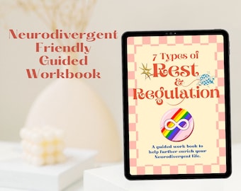 Begeleid werkboek voor rust en regulering voor neurodivergieën