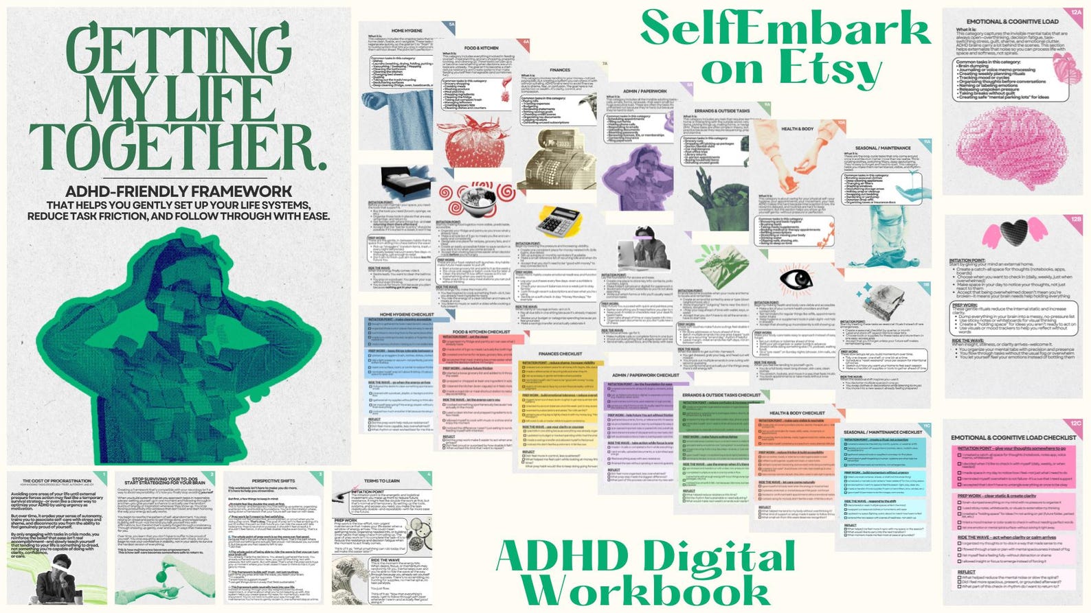 ADHD Workbook for Building Life Systems – Prep, Flow & Follow-through ...
