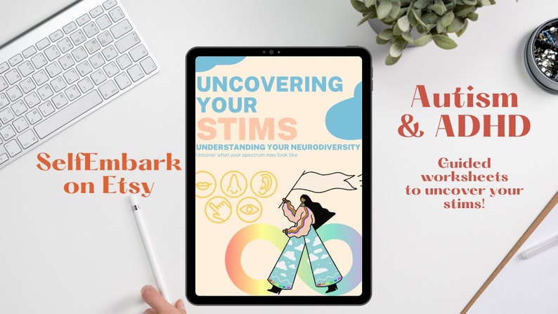ADHD & Autism Uncovering Your Stims Workbook image 1