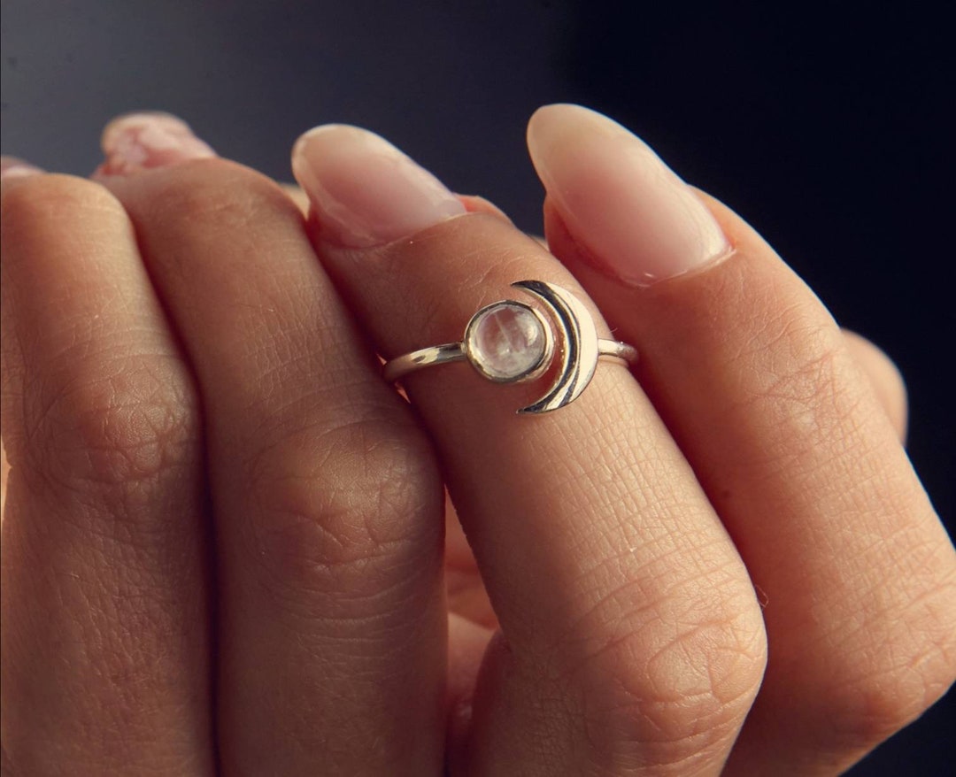Moonlight Ring Etsy