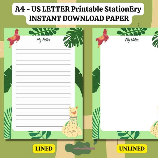Llama Printable - Etsy