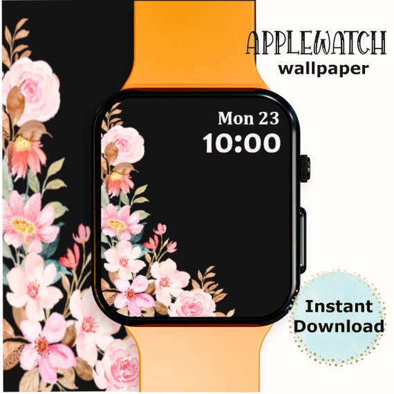 Apple Watch Wallpaper Face Design Watch Background Apple Etsy