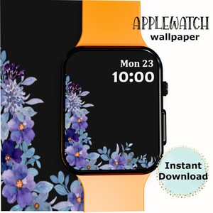 Apple Watch Wallpaper Face Design, Watch Background, Apple Watch Wallpaper, Lock Screen Wallpaper, Watch Digital Download