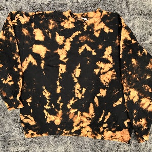 XL Bleach Dyed Sweatshirt - Men’s and Women’s Sweatshirt