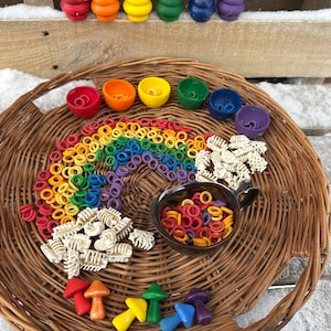 Over the Rainbow Sensory Bin Filler