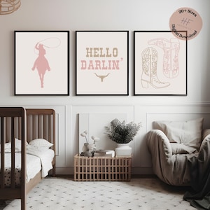 Cowgirl nursery decor cheap