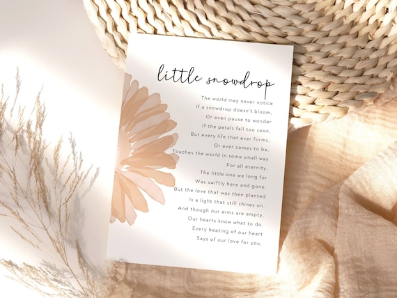 Miscarriage gift for mom or dad, Child loss remembrance, Miscarry Gift, Sympathy gift for miscarriage, Miscarriage Card, 6 Weeks Miscarriage