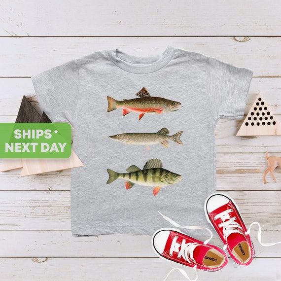 Fishing Kids Shirt, Summer Fishing Top, Fishing Clothes, Outdoor