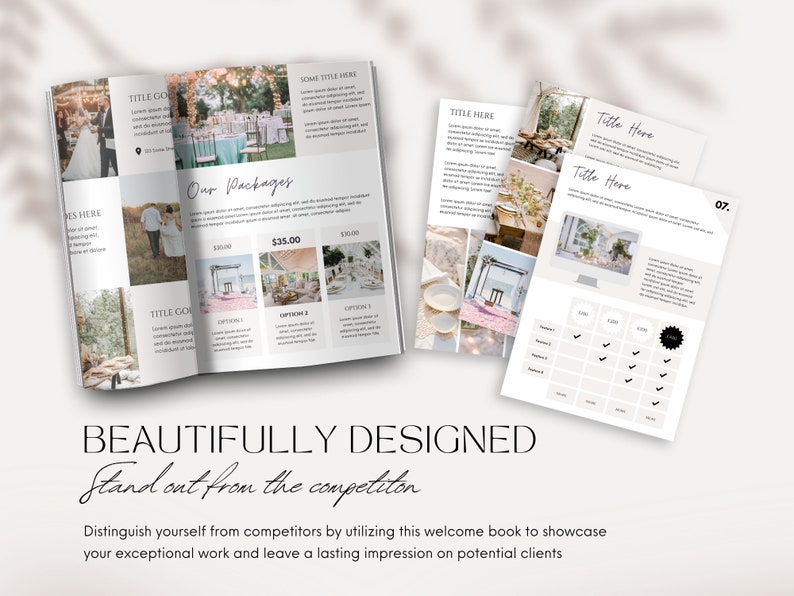 Venue Rental Welcome Book, Editable Onboarding Template, Venue Hire Client Packet, Event Hosting Canva Booklet, Venue Hire Packages image 6