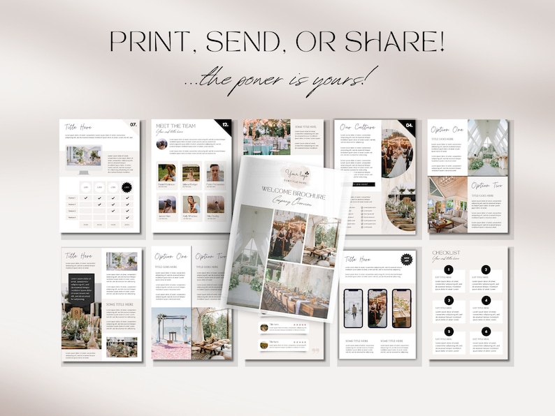 Venue Rental Welcome Book, Editable Onboarding Template, Venue Hire Client Packet, Event Hosting Canva Booklet, Venue Hire Packages image 7