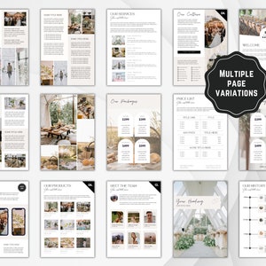 Venue Rental Welcome Book, Editable Onboarding Template, Venue Hire Client Packet, Event Hosting Canva Booklet, Venue Hire Packages image 4