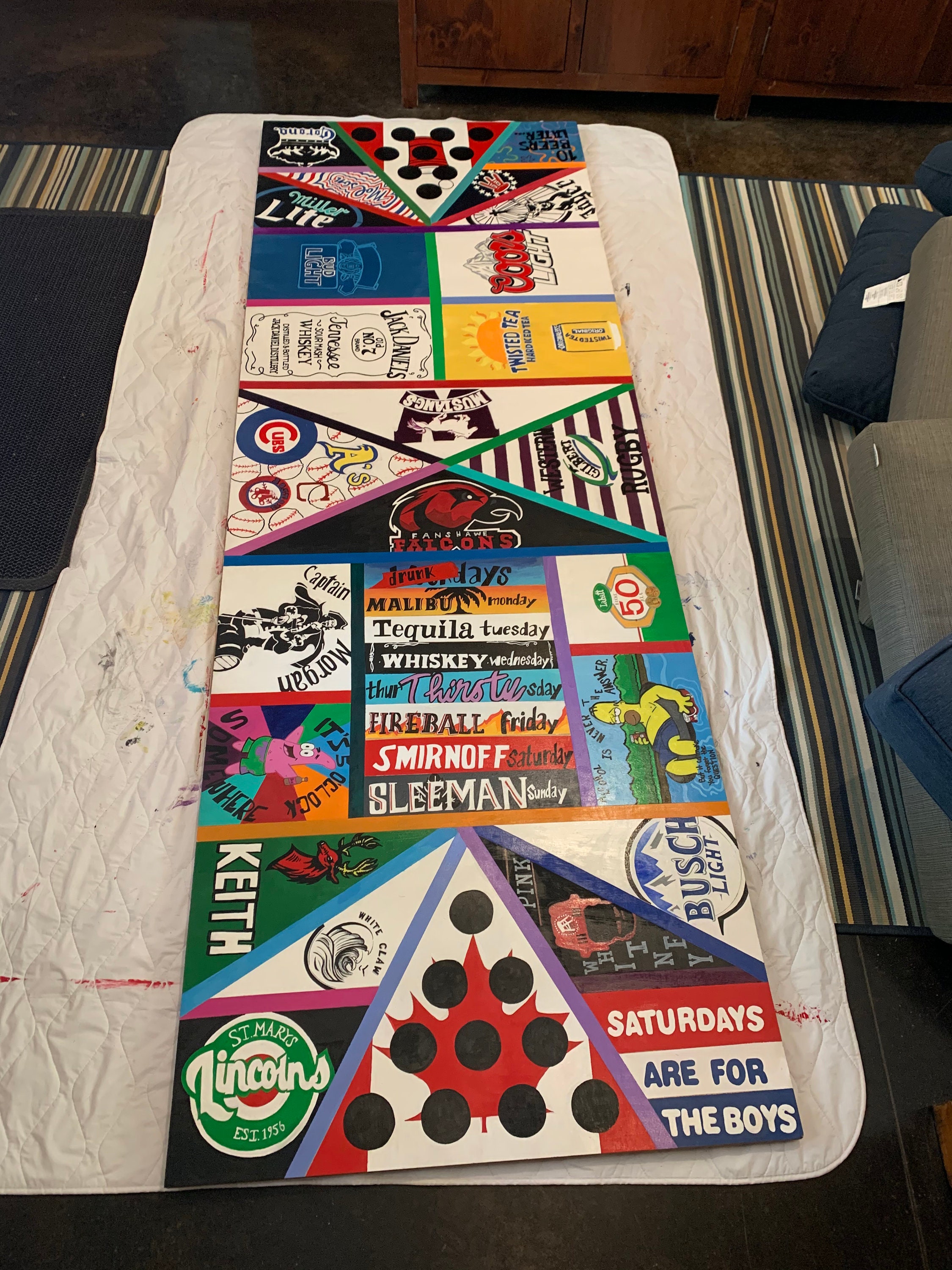 Custom beer pong tables deals