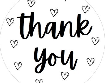 Packaging Stickers - Thank You!