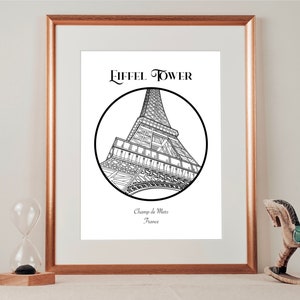 Eiffel Tower print