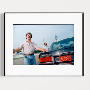 Havana Mercedes, 1994. Fine Art Color Film Street Photography Print, Film Wall Art Travel Photo Prints.
