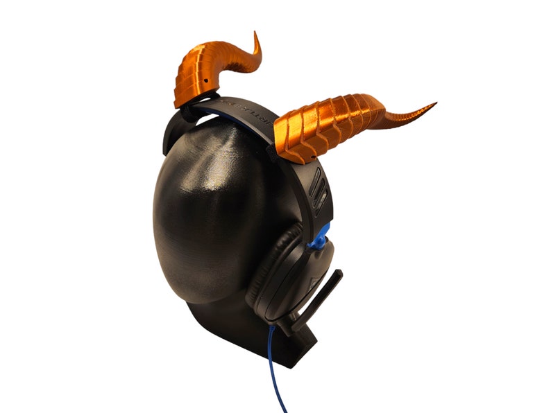 Dragon Horns for Headset 3D Printed Horns for Headphones Etsy