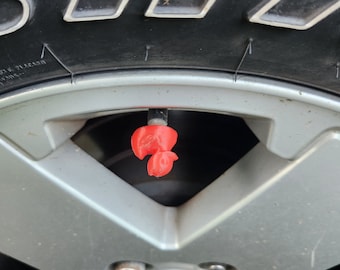 5x Duck Valve Stem Caps - Ducks for Trucks - tj jk jl jt yj - Duck Duck Charms - Car Gifts for Car Owners