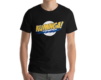 Alternativa - KUMINGA! Golden State Warriors Jonathan Kuminga Camiseta Unisex de Manga Corta