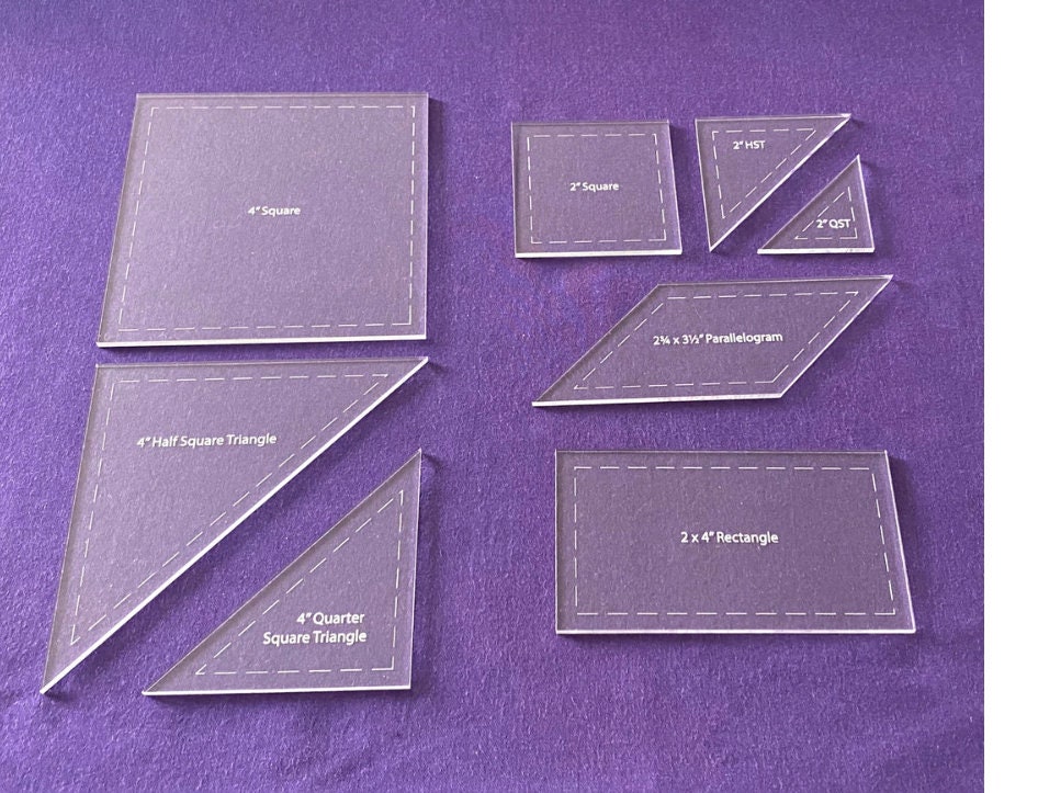 8 in Block Quilt Templates Quilt Templates Quilt Templates - Etsy