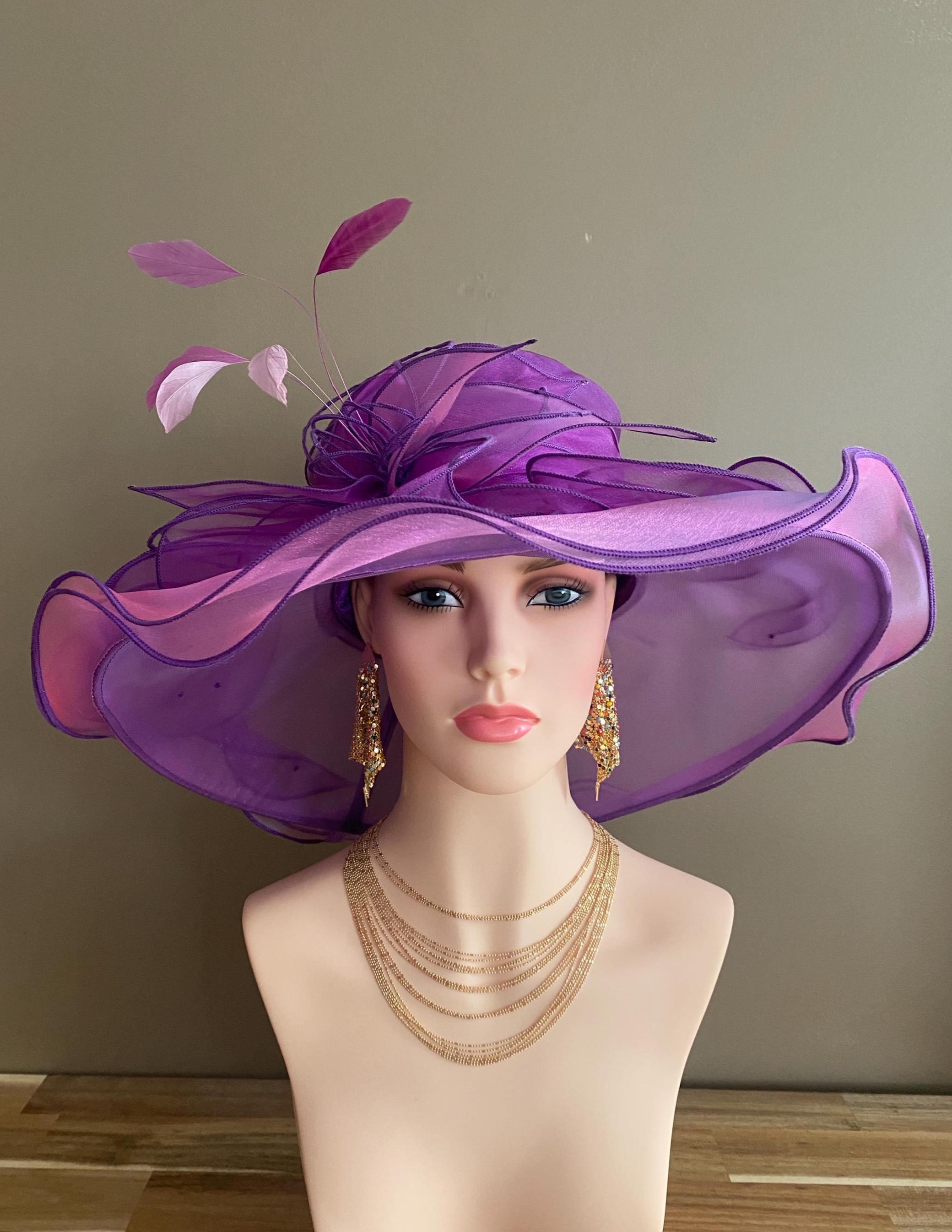 Lilac Church Hats - Etsy