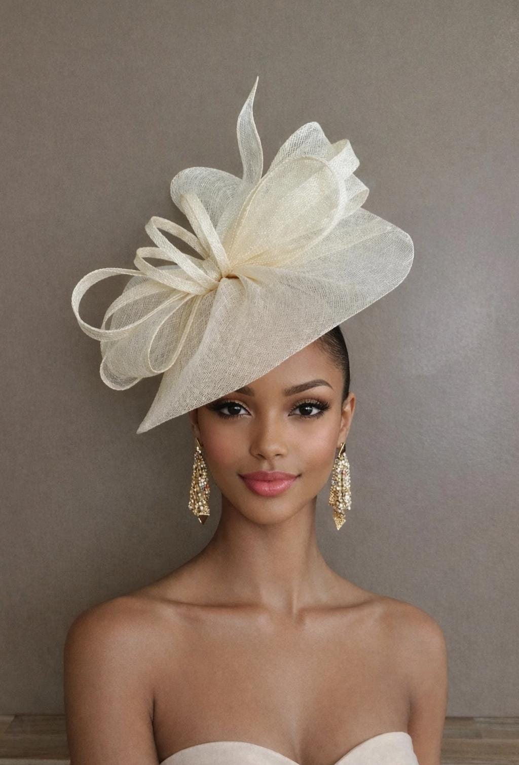 Ivory Church Hats - Etsy display picture 3