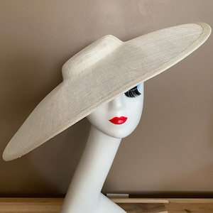 Extra Large Sinamay Hatinator Base: DIY Fascinator Supply