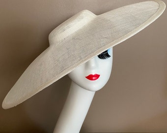 Extra Large Sinamay Hatinator Base: DIY Fascinator Supply