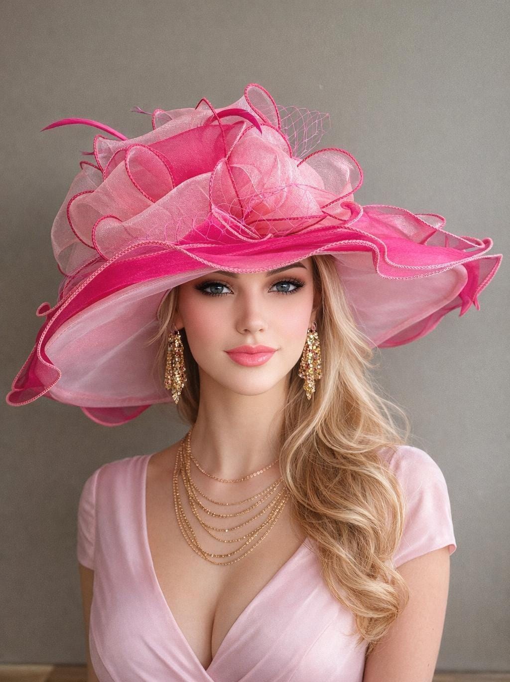Hot Pink Kentucky Derby Dress - Etsy